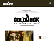 Tablet Screenshot of coldrockvox.com